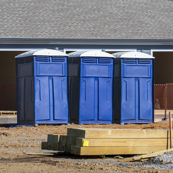are there different sizes of portable restrooms available for rent in Whitehall OH